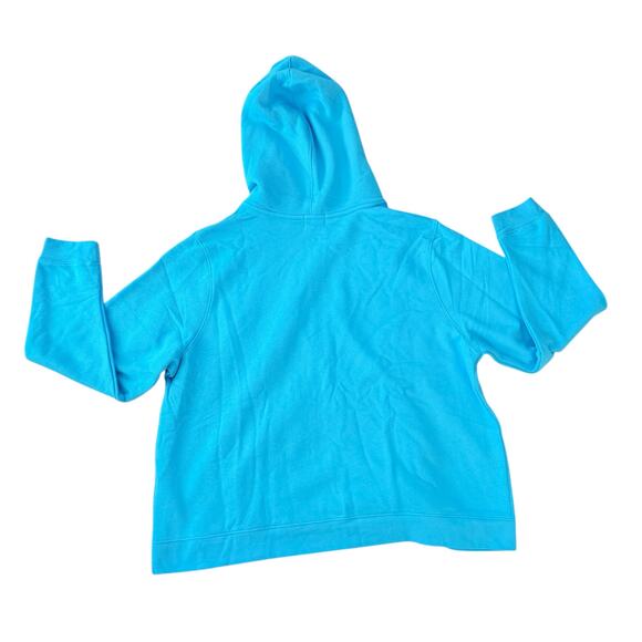 Disney Disneyland Resort 2024 Blue Neon Full Zip Up Hoodie Size 1X New - Picture 2 of 7